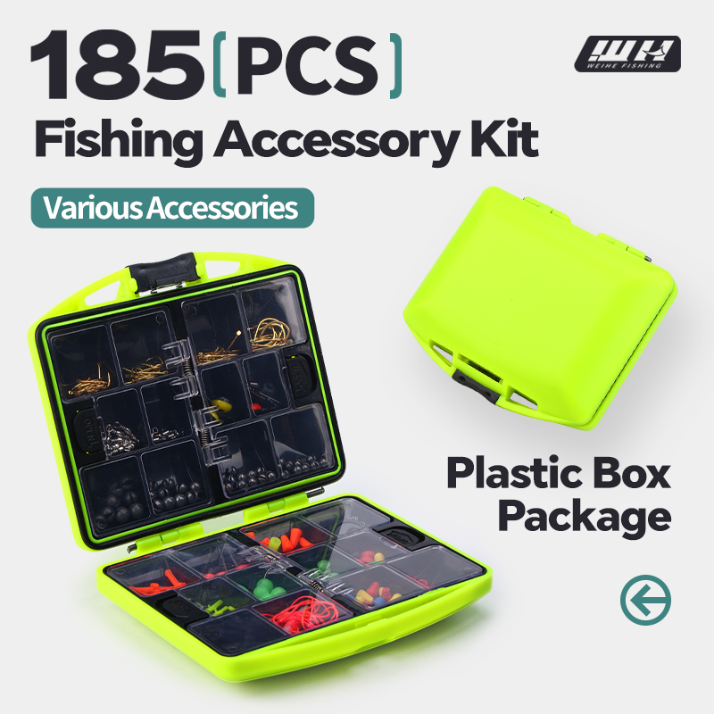 مجموعة ملحقات صيد السمك من WEI - مراجعة Fishing Hook Box وسعره
